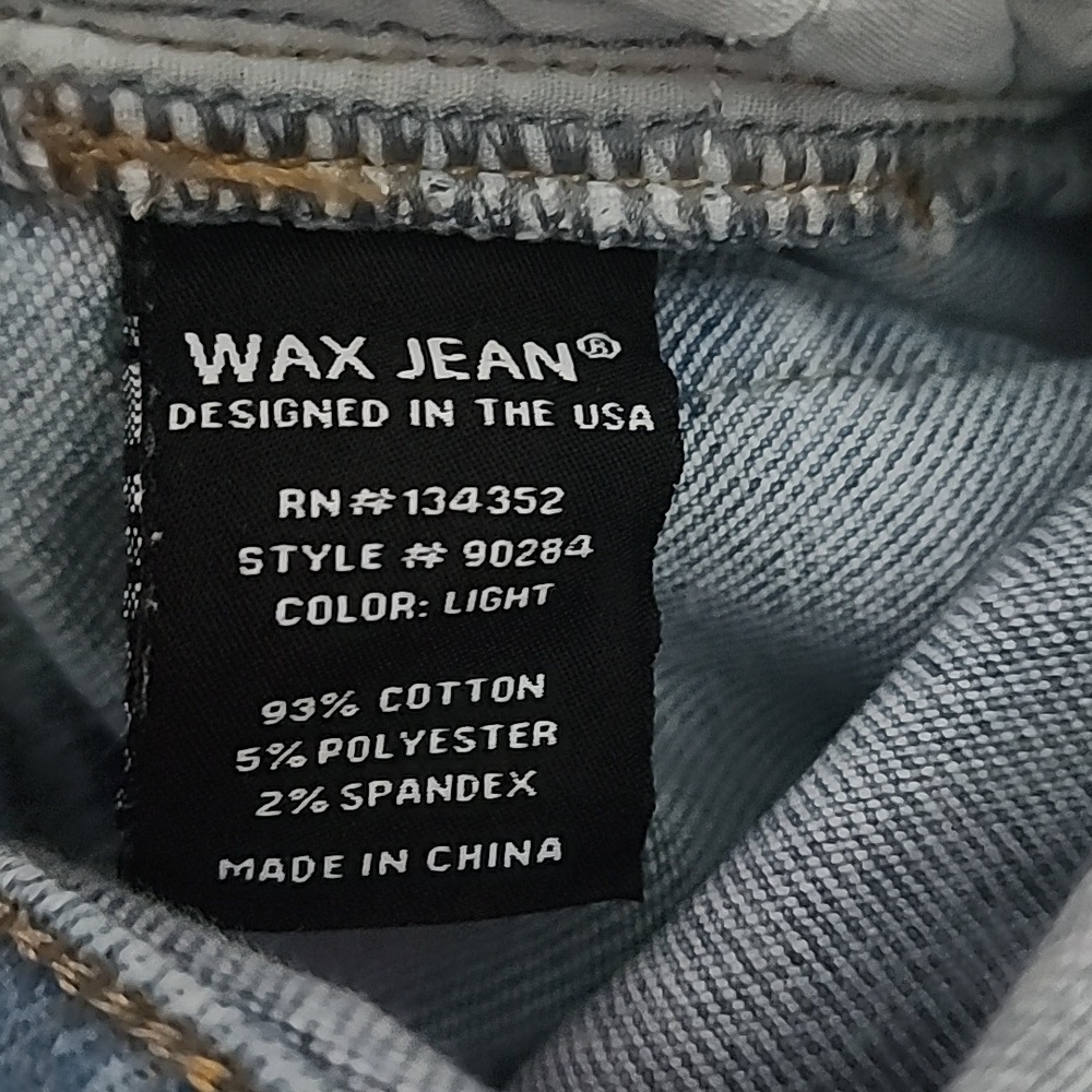 Wax Collection High Waist Ankle Skinny Jeans Pants - Picture 11 of 11